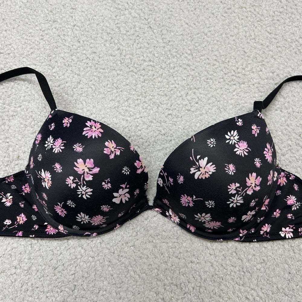 Pink Bra 34C Push Up Bra Wear Everywhere Super Push-Up